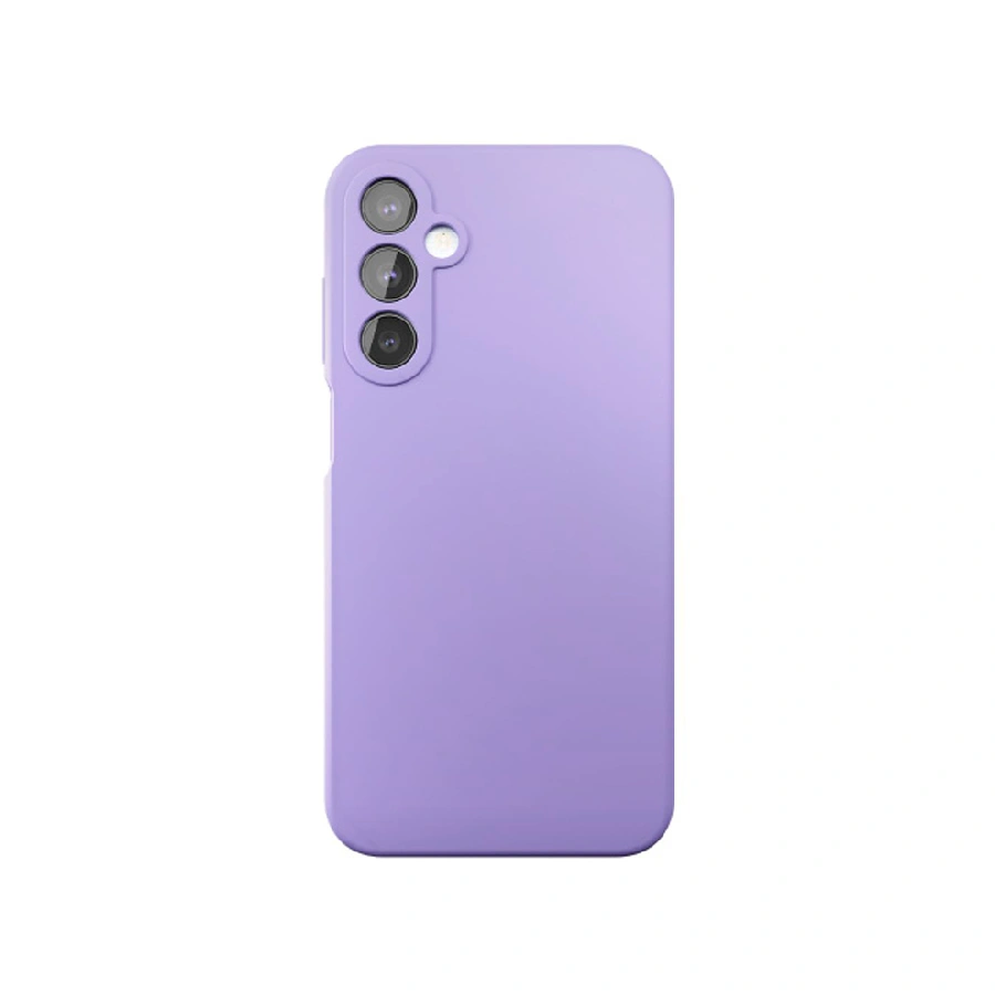 Накладка Silicone Case совместимая с Samsung S25/S24 (SC) лавандовая