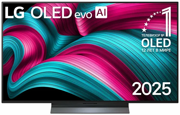 48" Телевизор LG OLED48C5RLA, черный