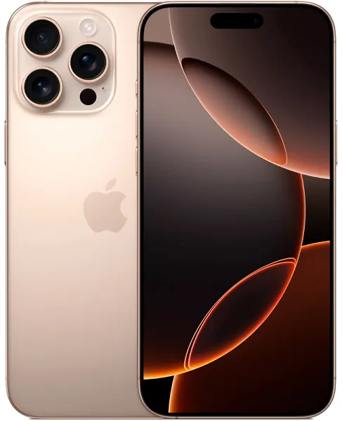 Смартфон Apple iPhone 16 Pro Max 1Tb nano SIM + eSim desert titanium (пустынный титан)