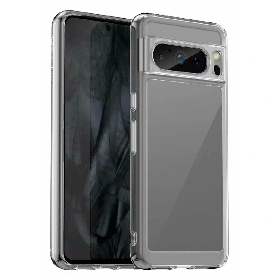 Силиконовая накладка для Google Pixel 8 Pro Partner прозрачная