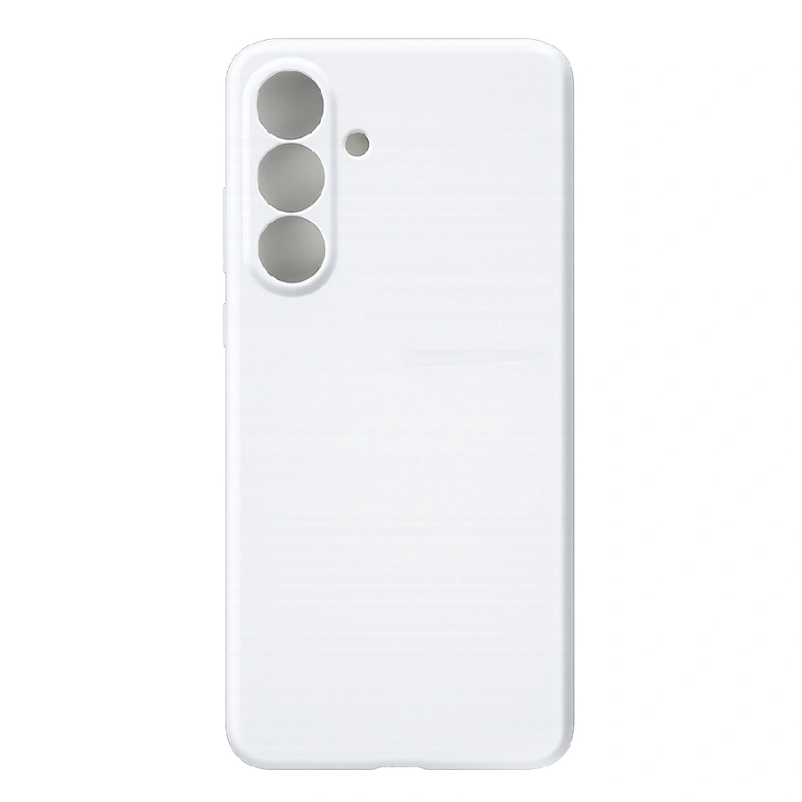 Накладка Silicone Case совместимая с Samsung S25 FE белая (SC)