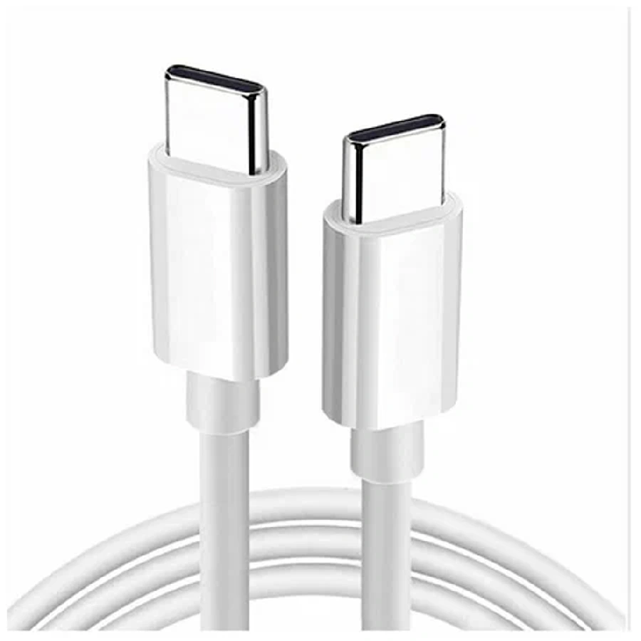 Кабель Monarch Type-C/Type-C 3A 1.2м белый