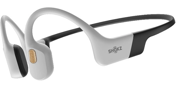 Костные наушники Shokz OpenSwim Pro влагозащищенные white (белые)