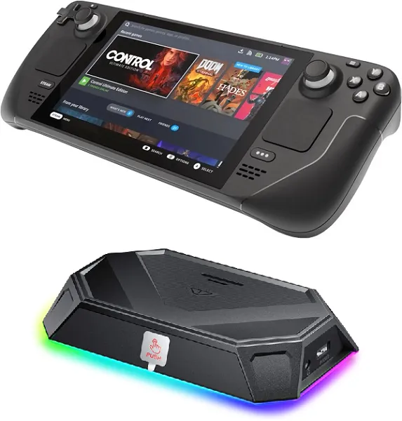 Купить Портативная игровая консоль Valve Steam Deck OLED 1TB+Док