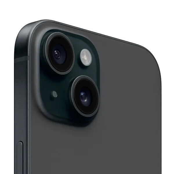 Смартфон Apple iPhone 15 128Gb nano SIM + eSim black (чёрный)