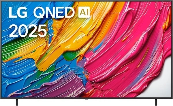 86" Телевизор LG 86QNED80A6A.ARUG 2025 (4K UHD 3840x2160, Smart TV) черный