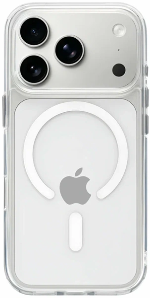 Чехол Apple iPhone 17 Pro Max Clear Case with MagSafe (MGFW4) прозрачный