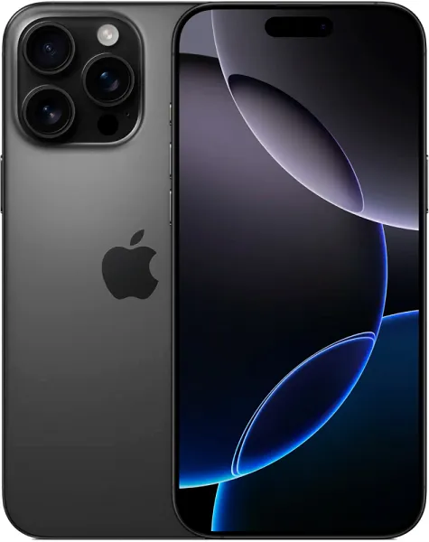 Смартфон Apple iPhone 16 Pro Max 512Gb eSim titanium black (титановый чёрный)