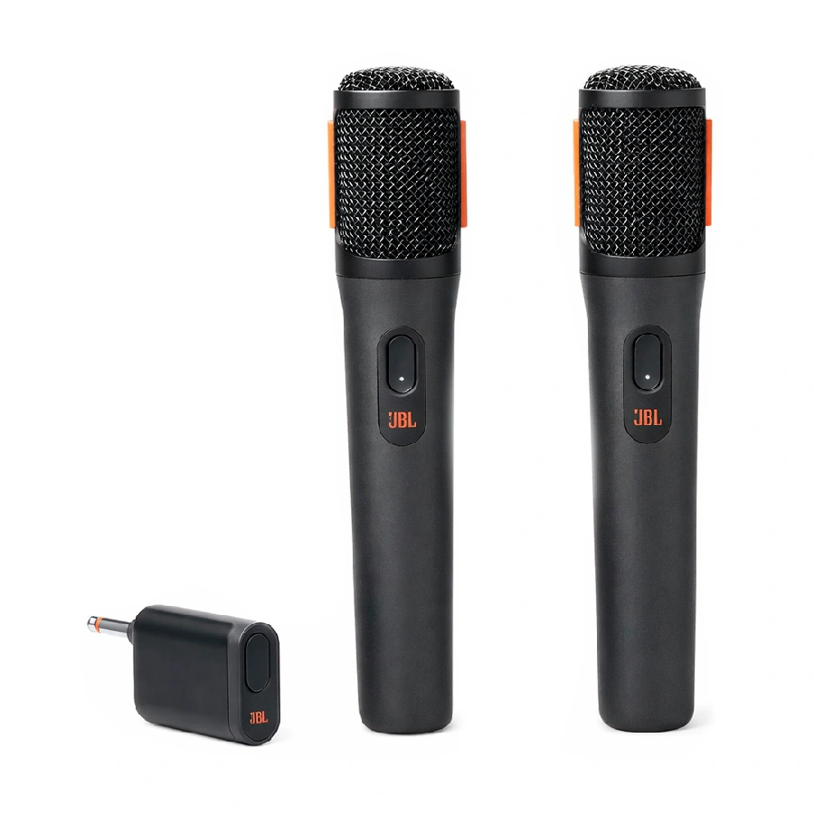Беспроводной микрофон JBL PartyBox Wireless Mic (2 шт.) черный (Китай)