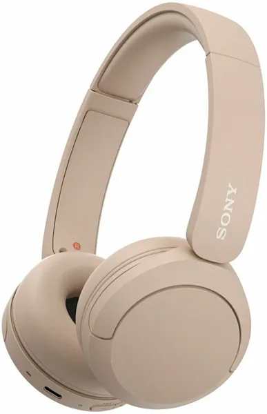 Беспроводные наушники Sony WH-CH520 beigne (бежевые)