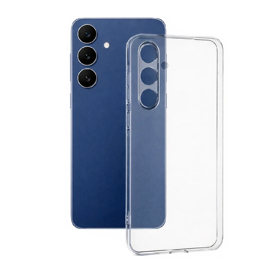 Силиконовая накладка Partner совместимая с Samsung Galaxy S26 Plus прозрачная