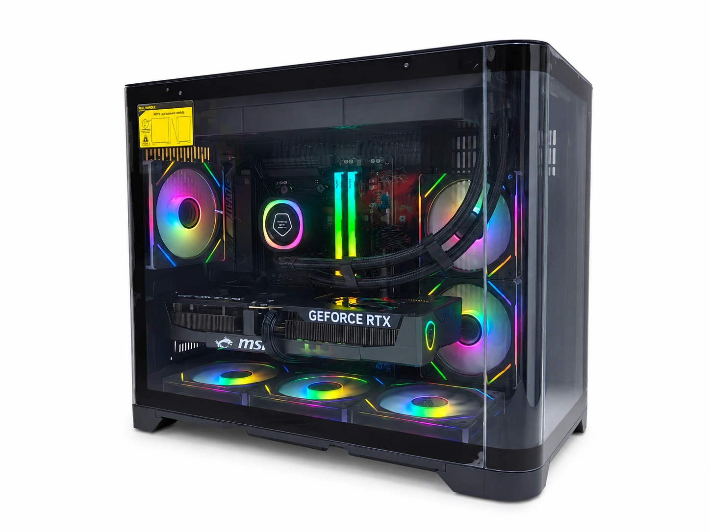 Системный блок Ryzen 7 7800X3D/СЖО-FX-360/16Gb-RTX5080-MSI/32Gb-DDR5-6000-ADATA/SSD-2Tb-Samsung990-EVO/1000W/ARGB/WiFi