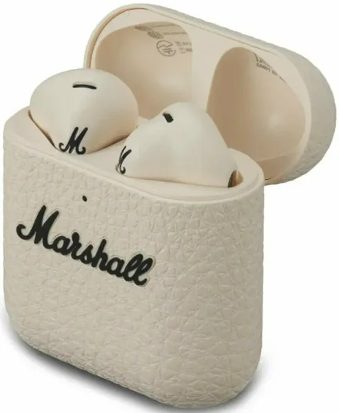 Беспроводные наушники Marshall Minor IV cream (кремовые)