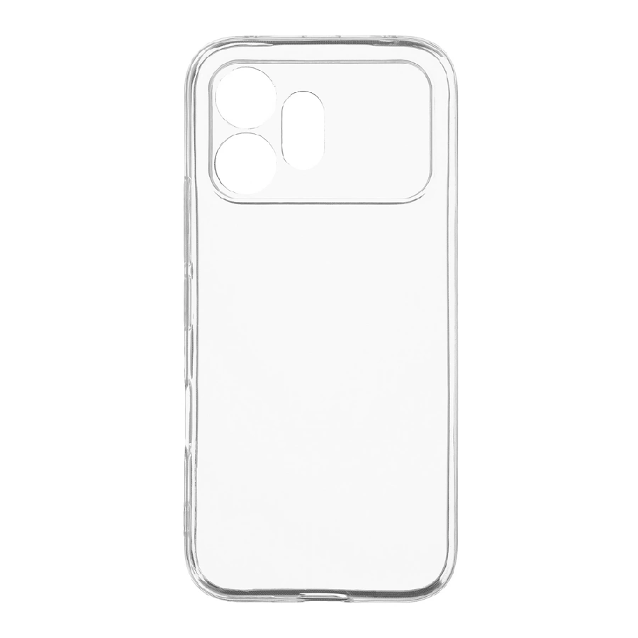 Силиконовая накладка Partner совместимая с Honor 600 прозрачная