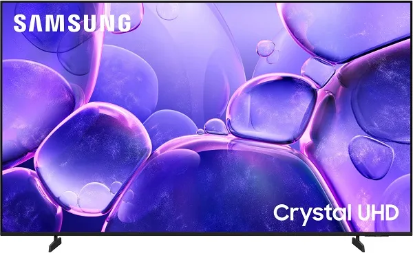 55" Телевизор Samsung UE55U8000FUXRU 2025, 4K UHD, LED, 60 Гц, Smart TV, черный (EAC)