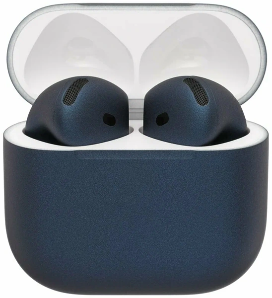 Беспроводные наушники Apple AirPods 4 с шумоподавлением (МХР93) темно-синий