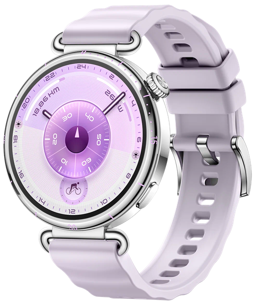 Умные часы Смарт-часы Huawei Watch GT 6 (KSU-B19) 41 mm сиреневый ремешок из фторэластомера EAC